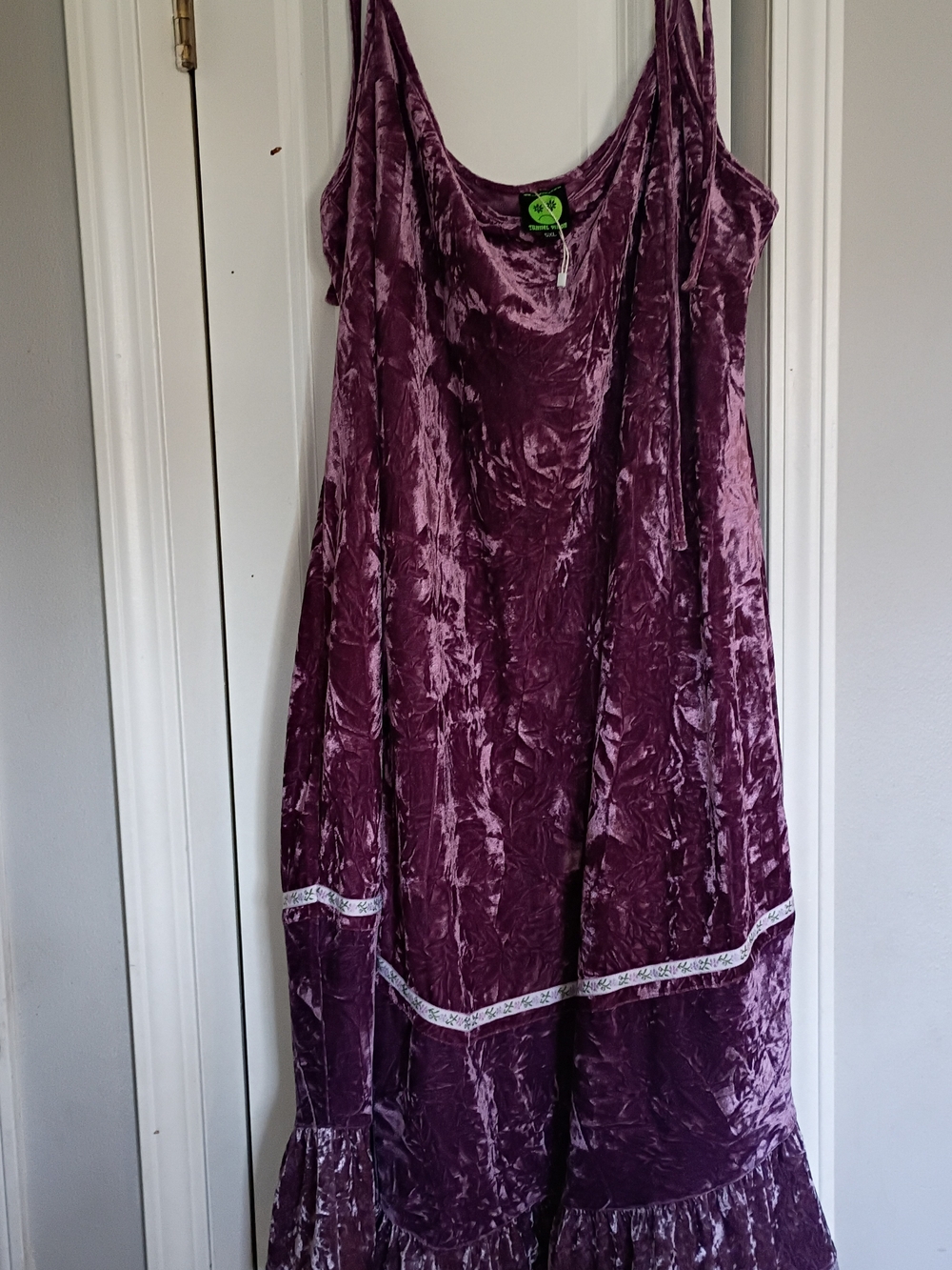 Tunnel Vision Crushed Velvet Maxi Dress in Deep Mauve